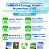 CARICOM Energy Month 2023 - Schedule